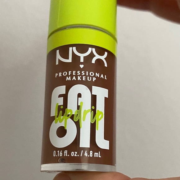 NYX Other - NYX Lip Drip Oil in Brown with Neon Green Cap